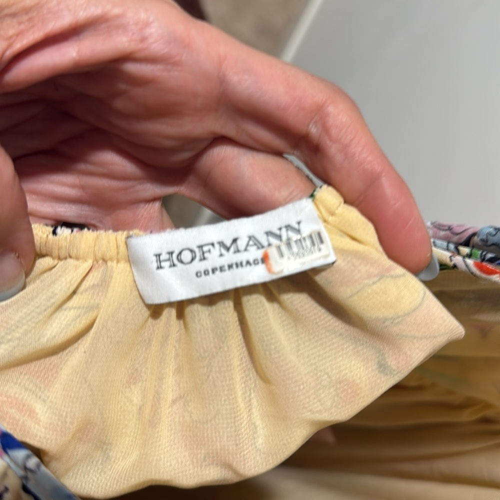 Hofmann Copenhagen Catharina Dress Spring Floral, Vacation UK 40 US Sz 8 - Picture 7 of 10